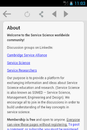 Service Science Info poster 7