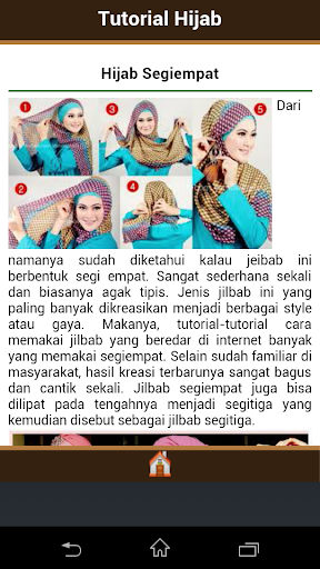 Tutorial Memakai Hijab