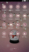 Xmas Snowman Theme APK 屏幕截图图片 #2