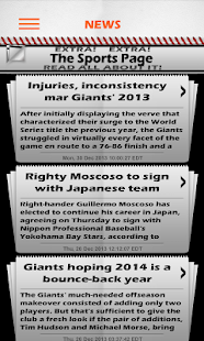 Baseball Pocket Sked - Giants Screenshots 15
