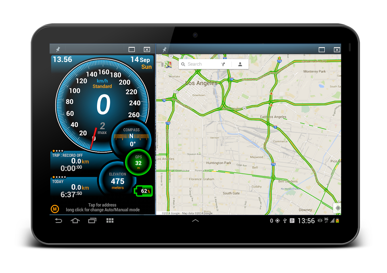   Ulysse Speedometer Pro- หน้าจอ 