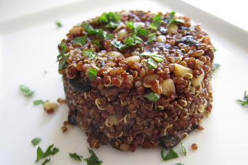 Balsamic Mushroom Quinoa