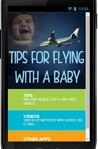 Flying with a baby