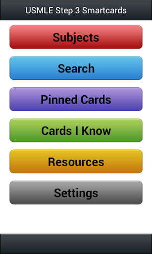 USMLE Step 3 Smartcards