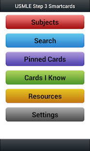 USMLE Step 3 Smartcards