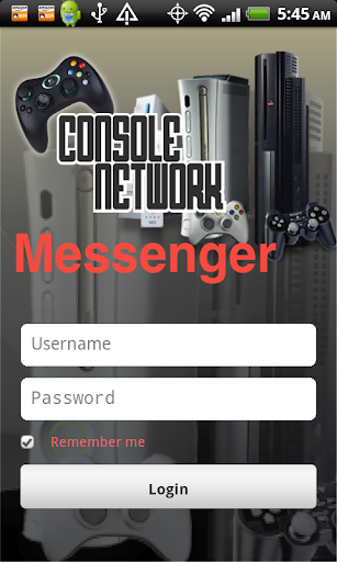 Console Network Messenger