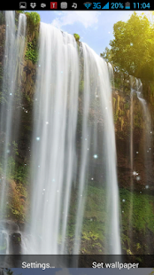 Skutečný Vodopád Živá Tapeta - náhled