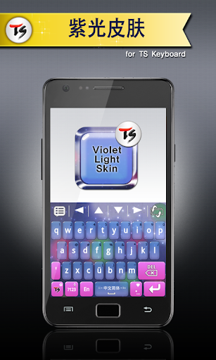 紫光皮肤 for TS 键盘
