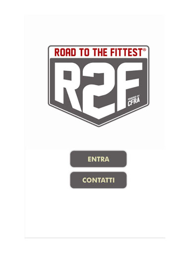 R2F Road to the Fittest