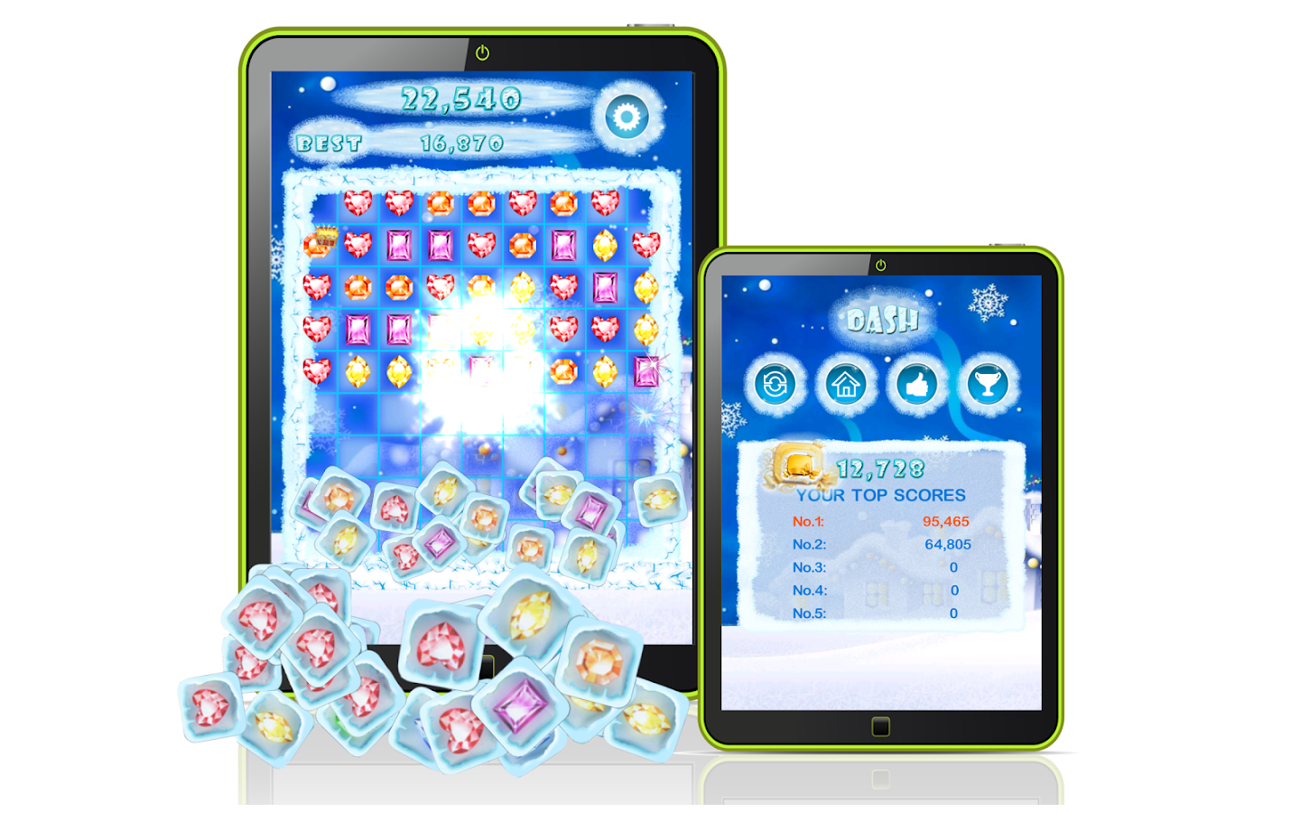 Congelés Jewels Dash - screenshot