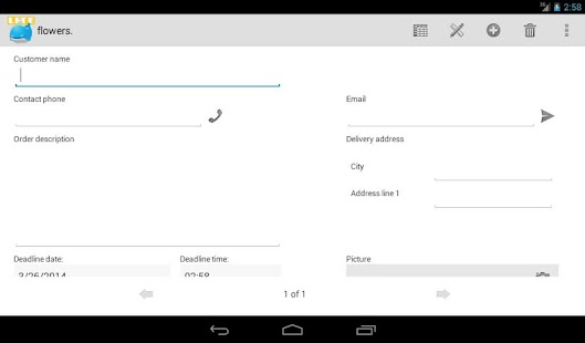 MobiDB Database Designer Lite - screenshot thumbnail