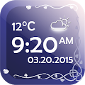 Digital Clock With Weather Apk