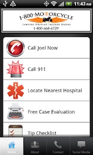 Motorcycle Accident Lawyer Screenshots 1