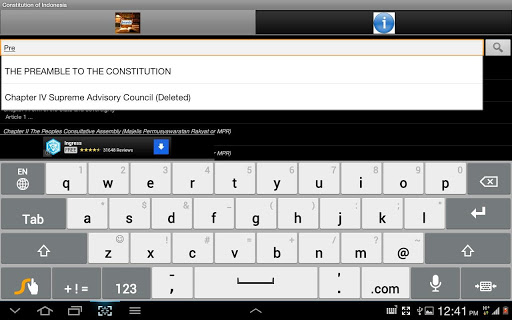 【免費書籍App】Constitution of Indonesia-APP點子