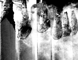 outside a temple in Melaka by Andrew Liddle -  