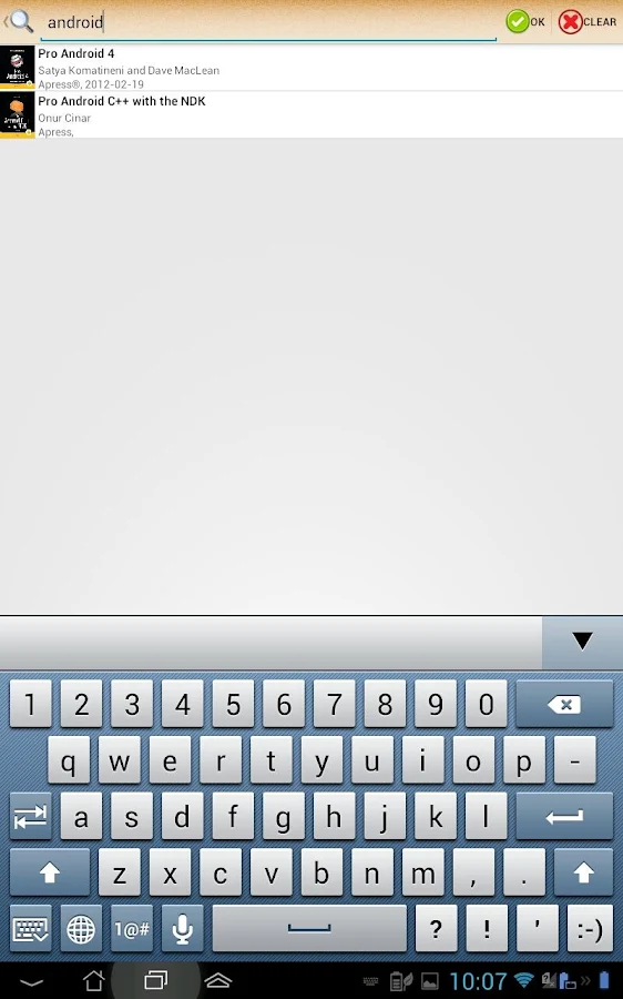   ePub Reader for Android- screenshot  