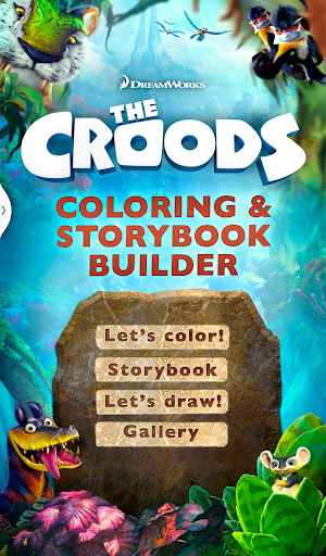 The Croods Coloring Storybook