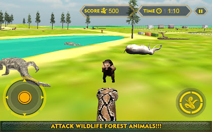 Wild Forest Snake Attack 3D poster 6