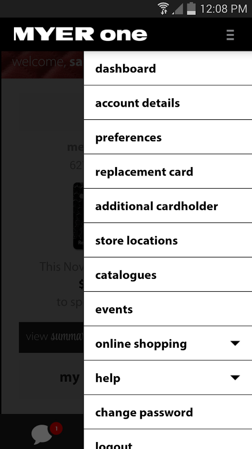 MYER one Android Apps on Google Play
