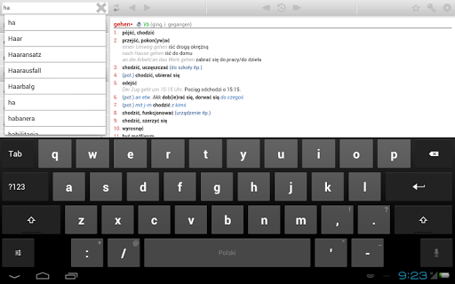 【免費書籍App】German-Polish Dictionary Plus-APP點子