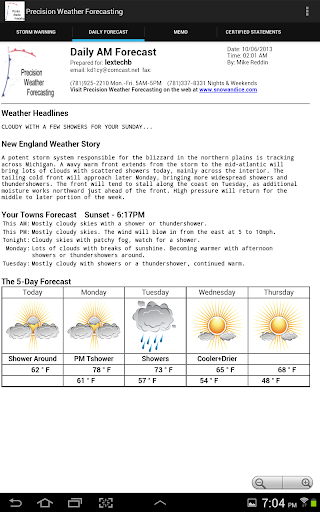 【免費天氣App】Precision Weather Forecasting-APP點子