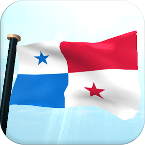 Panama Flag 3D Live Wallpaper