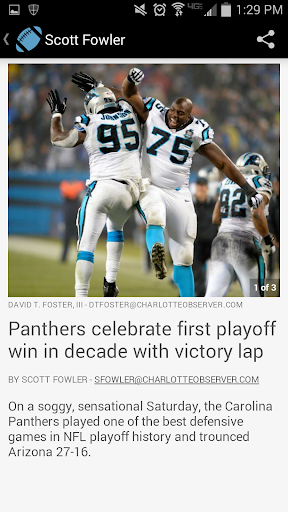 Carolina Panthers News