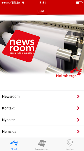 Holmbergs Newsroom