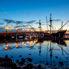 Night Ship by Jason Green - Transportation Boats