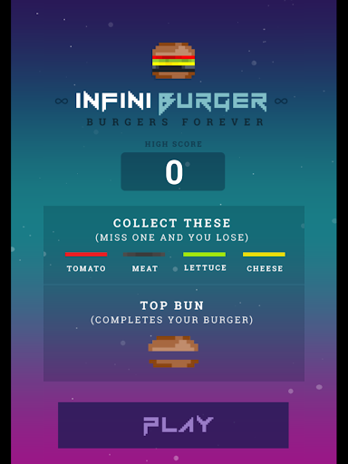 【免費街機App】InfiniBurger-APP點子