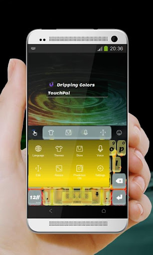 免費下載個人化APP|滴水顏色 TouchPal Theme app開箱文|APP開箱王