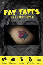 Fat Tatts & Body Piercing poster 1