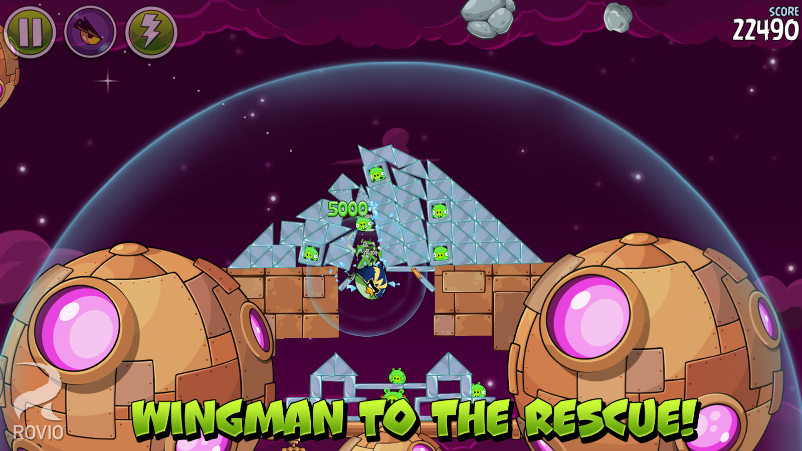 Angry Birds Space Premium - screenshot