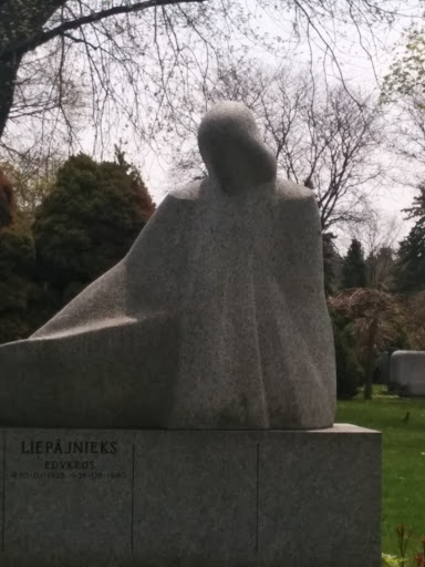 York Cemetery Grieving Reclined Figure