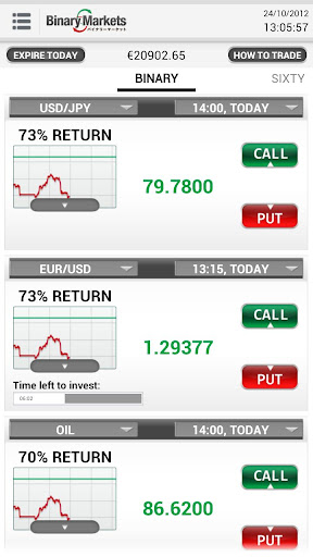 BinaryMarkets