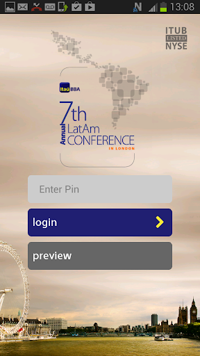 Itau BBA London Conference App