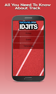 Track Field For Idjits