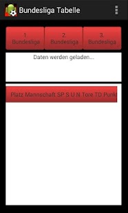 BundesligaTabelle Screenshots 0