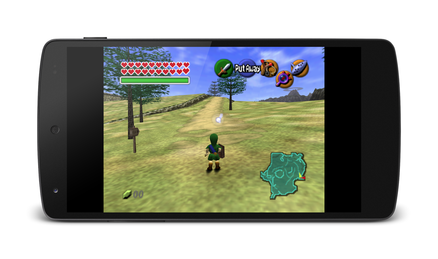   MegaN64 (N64 Emulator) – képernyőfelvétel 