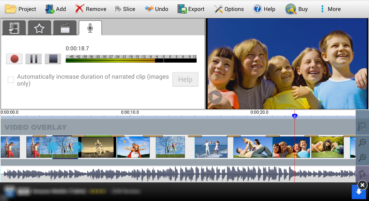 VideoPad Video Editor Free — приложение на Android