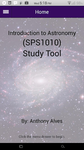 Intro to Astronomy Study Tool
