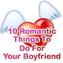 10 Romantic Boyfriend Tips logo