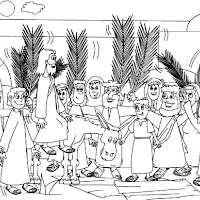 MOMENTS IN THE LIFE OF JESUS COLORING PAGE