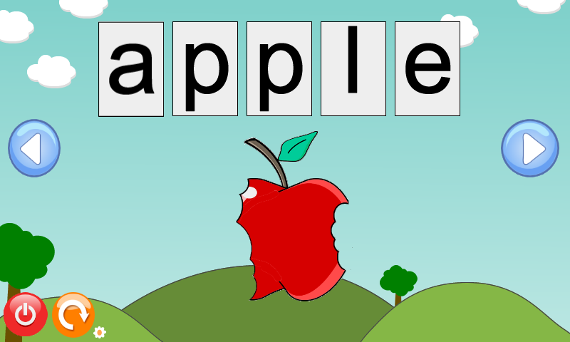 Autism Learning ABC and Words Screen 2