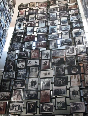 Holocaust Museum wall of photos