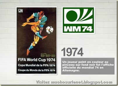 Affiche Allemagne 1974