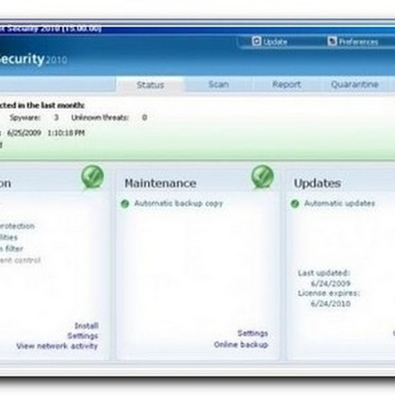 Kéo dài thời gian dùng thử Panda Internet Security 2010