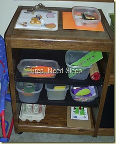 activity shelves