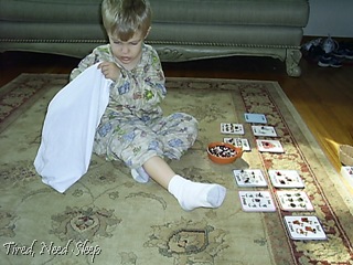 pillowcase counting game 