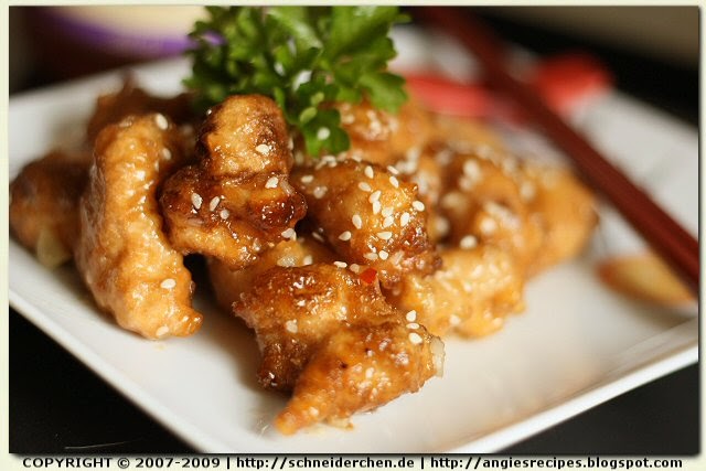 Angie's Recipes . Taste Of Home: Chicken with Lee Kum Kee Plum Sauce / 苏梅酱汁鸡